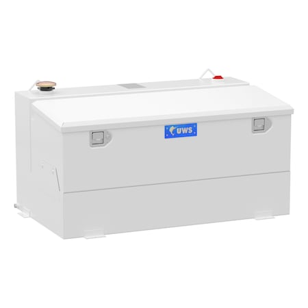 Uws UWS STEEL COMBO TRANSFER TANK 75 GALLON WHITE ST-75-COMBO-W